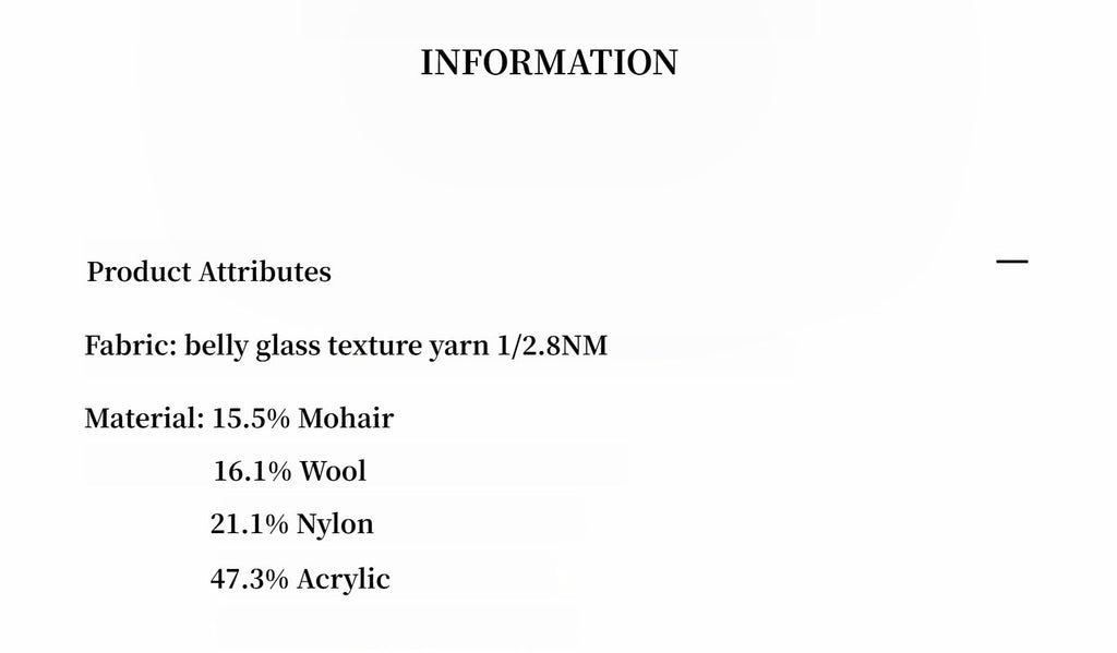 "Lazy Day Essential" Textured Mohair Blend Round Neck Stretch Knit Base Layer for Fall/Winter Women-3