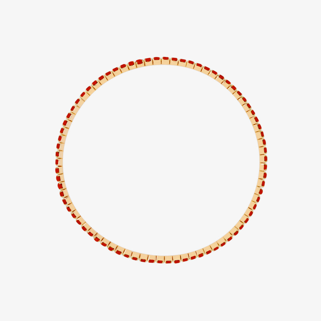 Stretchable tennis chain bracelet-2