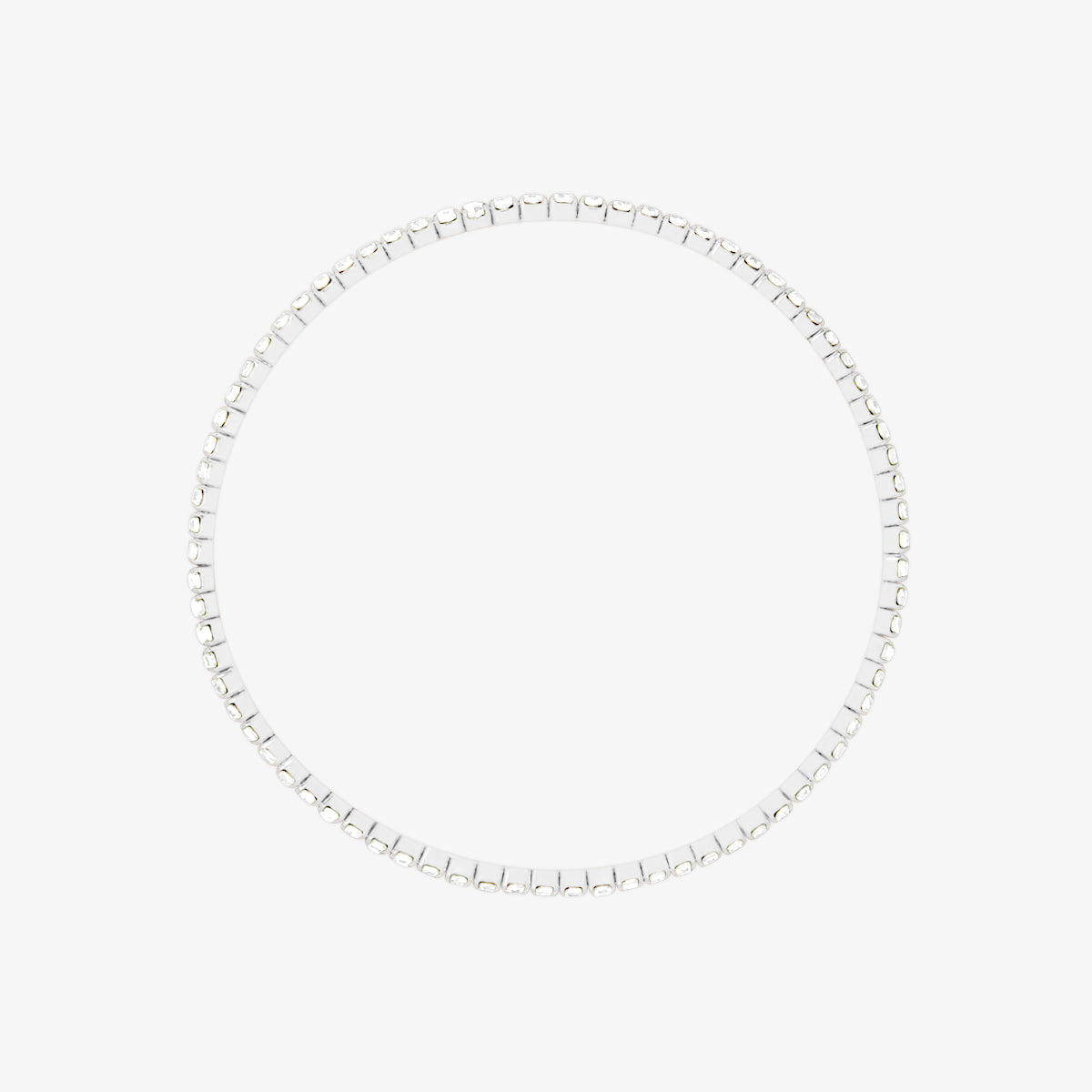 Stretchable tennis chain bracelet-3