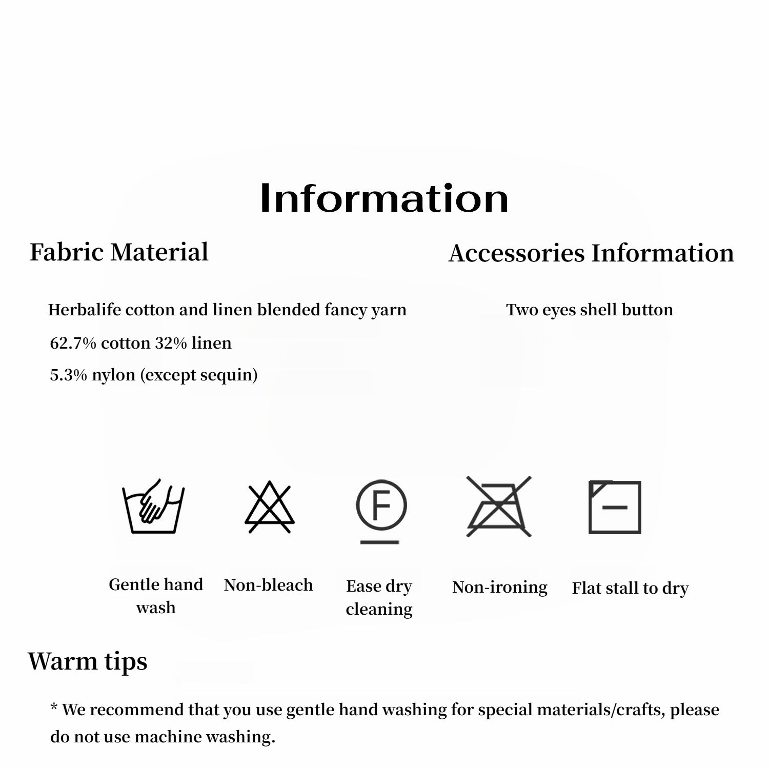 Cotton and Linen Blended Henley Collar Beaded Vest Summer"Summer Night Starry Sky"-3