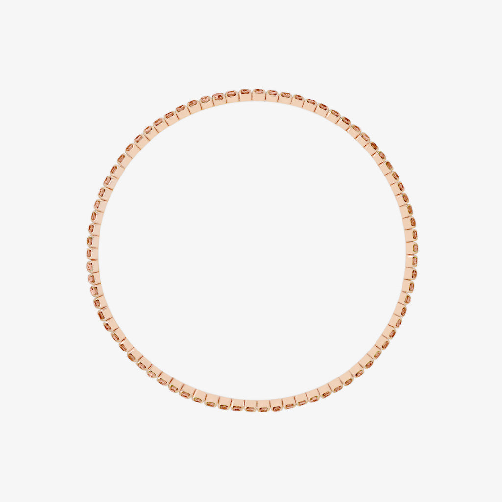 Stretchable tennis chain bracelet-4