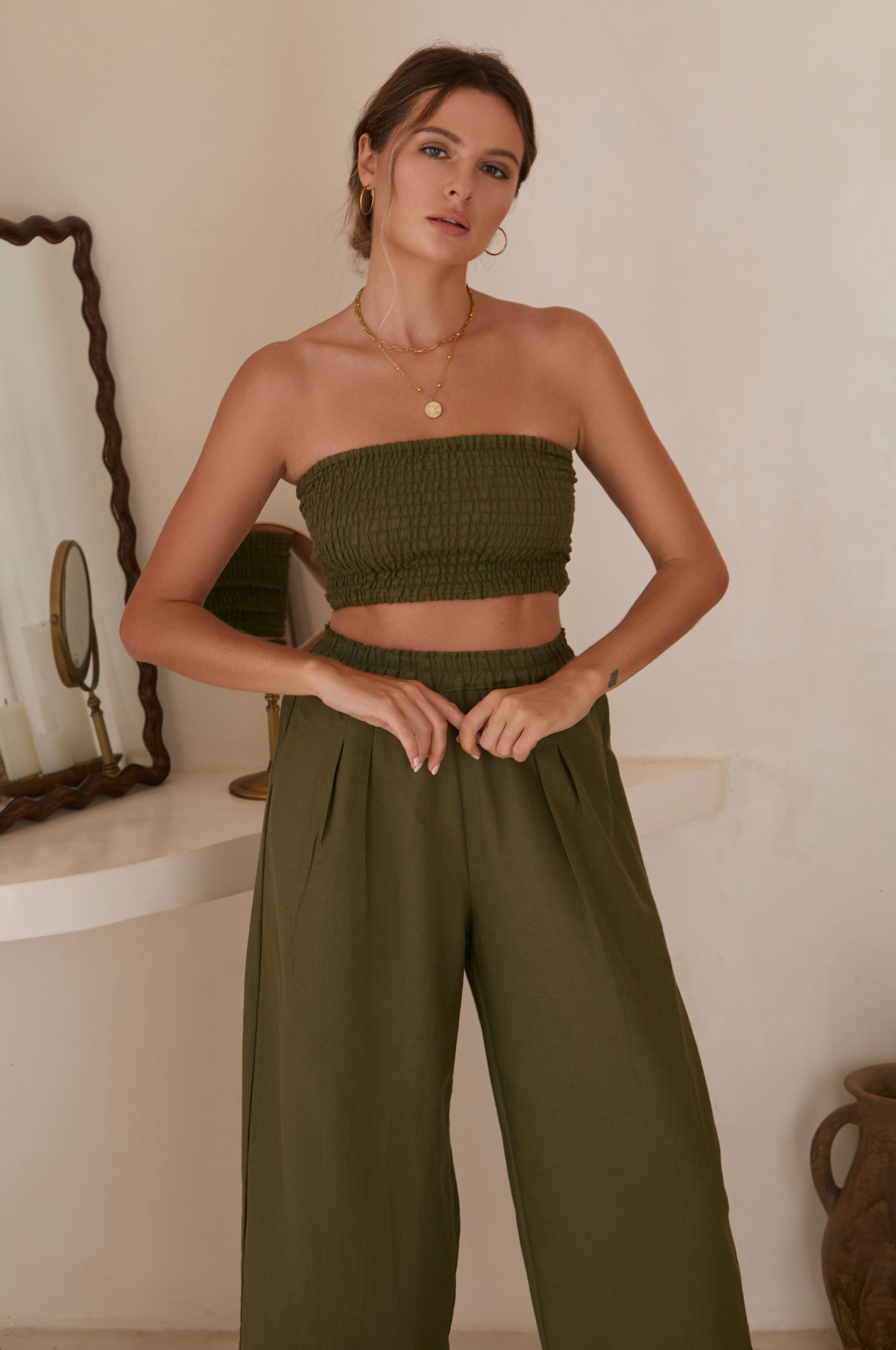 Fenzi Smocked Top (Sale)