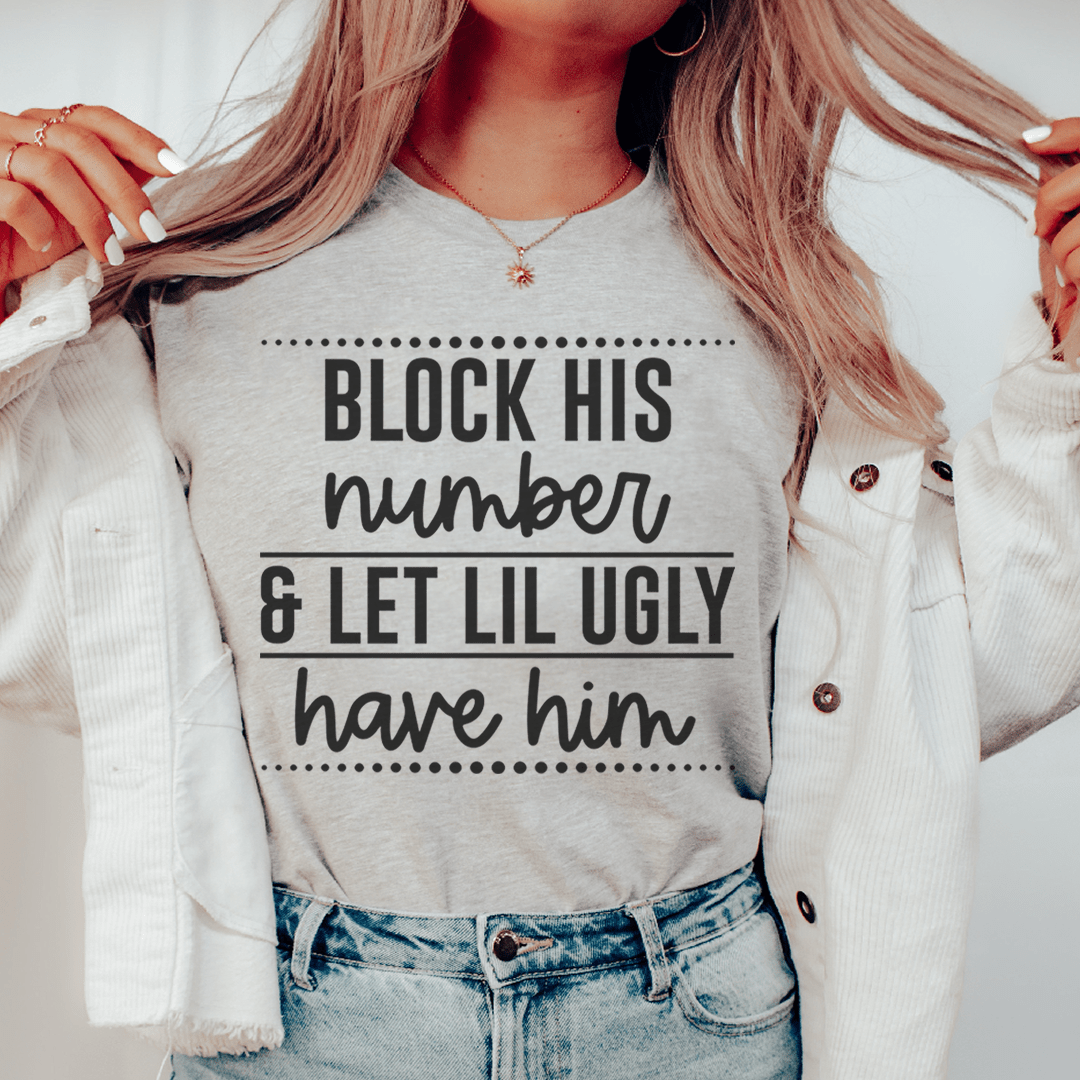 Block His Number T-Shirt-0