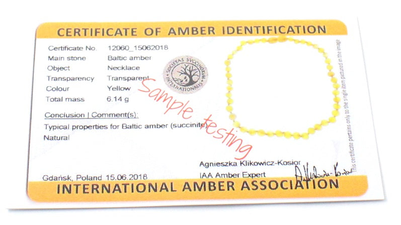 Amber and Aquamarine Blue Gemstone Necklace-4