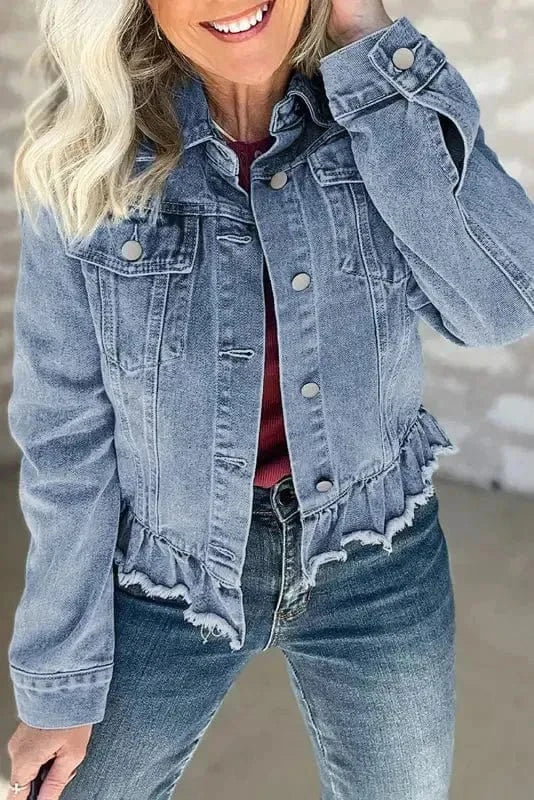 Frayed Fantasy Denim Jacket