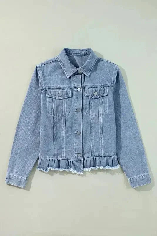 Frayed Fantasy Denim Jacket