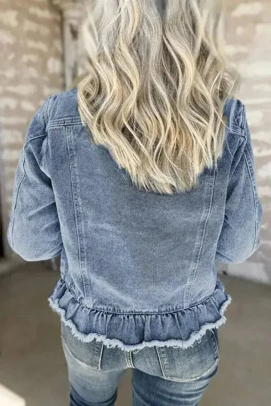 Frayed Fantasy Denim Jacket