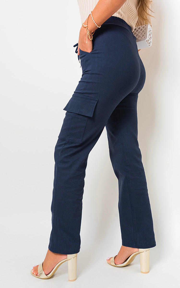 Cargo Pocket Trousers-8