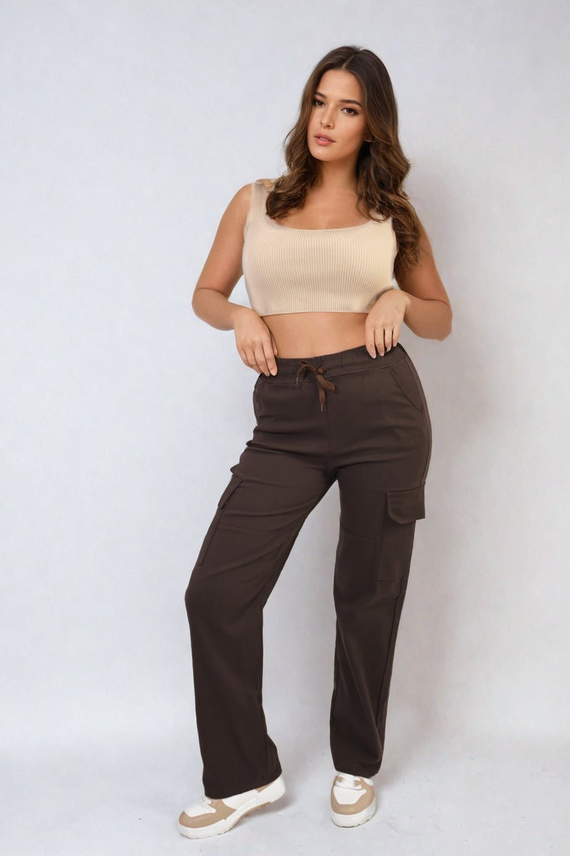 Cargo Pocket Trousers-3