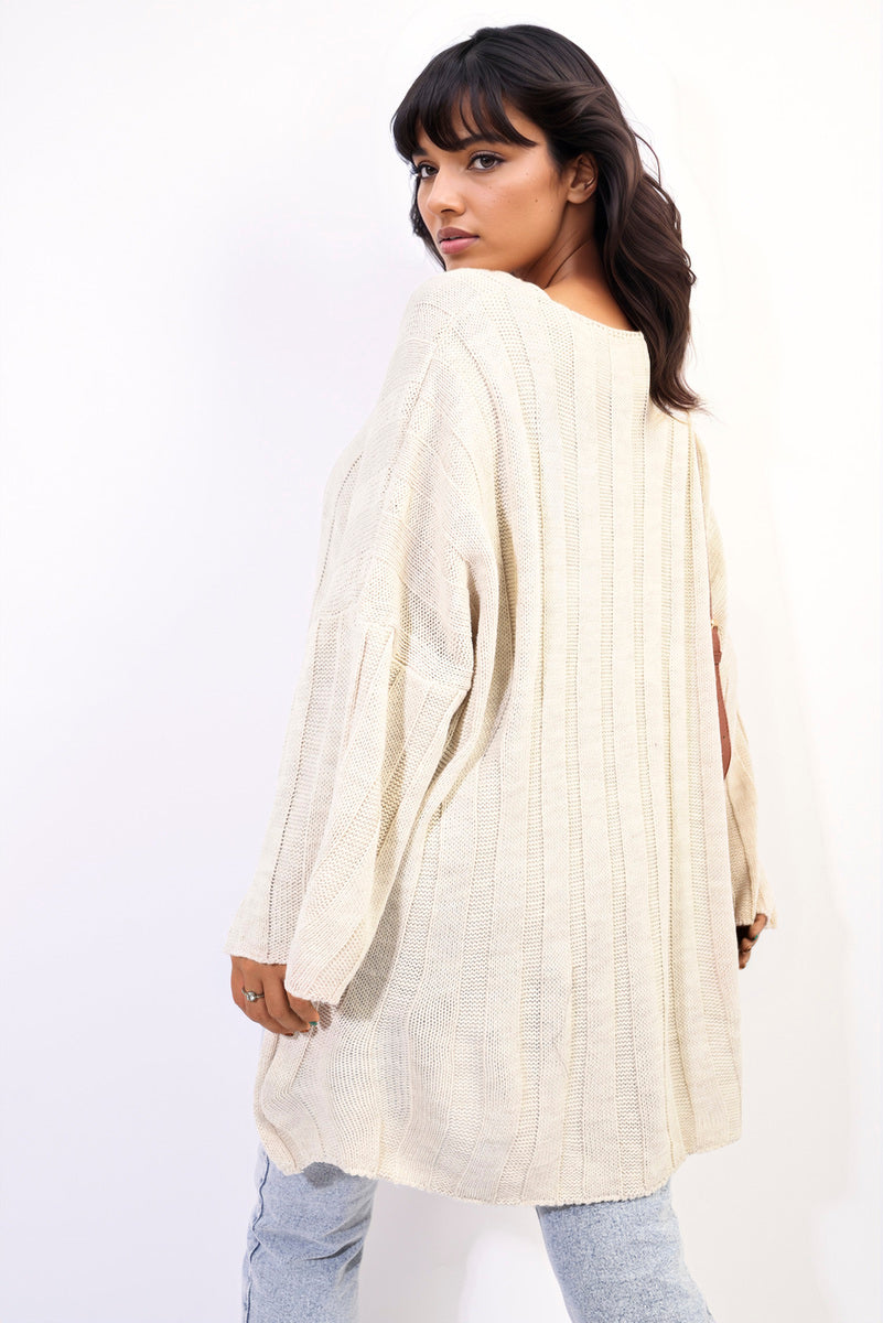 Oversized Knitted Jumper-7